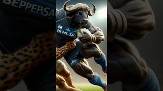 If Wild Animals played Rugby Dream 15 #shorts #rugby