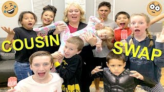 COUSIN SWAP! | BEDTIME ROUTINE!