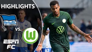 Wolfsburg stuns Hertha Berlin in comeback win | Bundesliga Highlights | ESPN FC