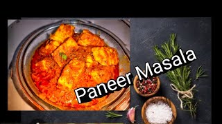 ପନିର ମସଲା (paneer Masala)paneer  gravy for lunch and dinner