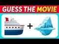 Guess The Movie By Emoji Quiz 🍿| Movies Emoji Puzzles 2024