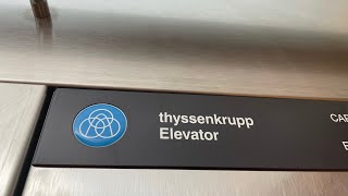 Newer ThyssenKrupp Endura Hydraulic Skyway Elevator @ The Wells Fargo Building in Rochester, MN