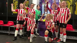 Altrincham FC Girls U11's National Finals