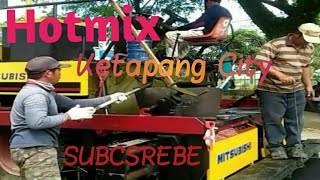 hotmix asphalt Paving Road Construction Alat MITSUBISHI MF 40 W