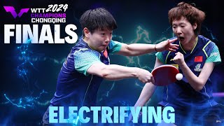 Sun Yingsha vs Wang Manyu | Electrifying Finals in WTT Champions Chongqing 2024 | PPTV Review