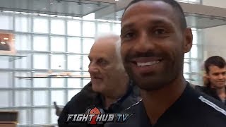 KELL BROOK  TO AMIR KHAN “HE'S A DOSSER! I CANT EVEN TALK ABOUT HIM"