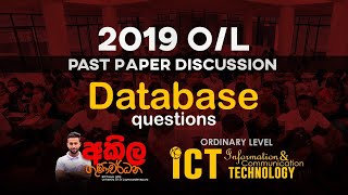 2019 OL ICT DATABASE full MCQ and ESSAY questions discussion