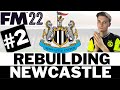 INSANE 200M Transfer Window! | REBUILDING NEWCASTLE FM22 | Part 2 | Football Manager 22