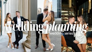 WEDDING PLANNING VLOG: 7 MONTHS OUT: City engagement photos, tastings, amazon haul, \u0026 updates!