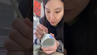 Making a kintsugi teacup in Japan
