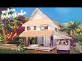 Modern Bahay Kubo a Filipino Family Home 🇵🇭 🏝️ | The Sims 4 Speed Build #KababayanSimsCollab | No CC