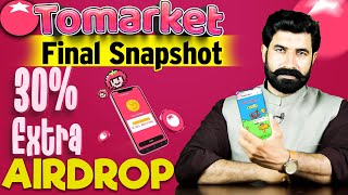 Tomarket Final Snapshot, 30% Extra Tomarket Airdrop | Toma Token | Toma Coin | News | Albarizon