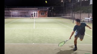 Court Level Tennis vs. Eric (6-7 (0), 7-10)