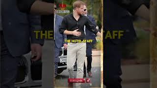 What did the Four Seasons Hotel staff reveal about Meghan Markle's stay with a bodyguard? #shorts