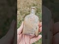 mudlarking finding antique bottles after the rain 1890s rubifoam and more bottles bottledigging