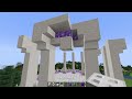 minecraft fantasy enchanted temple build tutorial