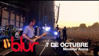 Blur en Chile / 7 de octubre / Movistar Arena