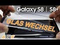 Samsung S8 S8+ Screen Glass Repair Replacement with LOCA and Freezer