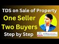 Form 26QB Filing for One Seller and Two Buyers | How to File form 26QB Online