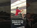 Air Asia Flight Attendant Manila to Roxas Flight Z2343