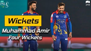 Mohammad Amir's Four Wickets | Karachi Kings Vs Peshawar Zalmi | HBL PSL 2020 | MB2T