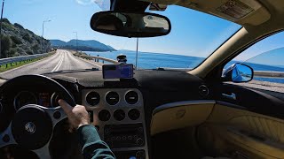 Glyka Nera - Koropi - Kape beach POV driving