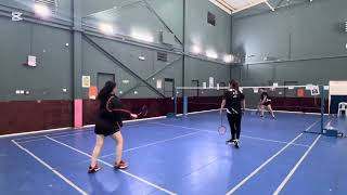 07 Feb 2025 | Mapelle-Bhebz vs. Karen S-Lei | #Queuing #QPALS #Badminton #DohaQatar #2025