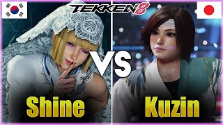 Tekken 8 ▰ Shine (Lili) Vs Kuzin (Asuka) ▰ Rank Matches!