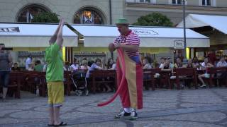 Pepe The Clown - VERY FUNNY clown on street (Poland 2014), 4k