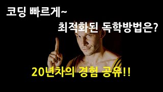 코딩 빠르게~ 최적화된 독학 방법 추천! 현업 프로그래머들은 어떻게 코딩을 배울까요?