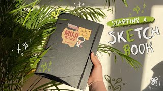 ✏️ how to start a new sketchbook 🌱✨