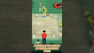 Bhuvneshwar Kumar Bowling Action in Wcc2 #shorts