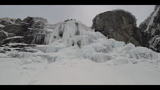 Cesta na zamrznutý Vodopád Skok | Gopro 7 White