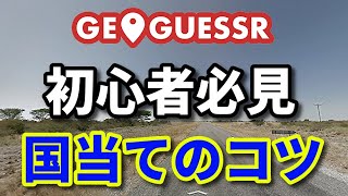 【初心者向け】国当てのコツをゆっくり解説【GeoGuessr】