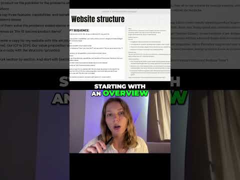 Winning Website Structure Guide with ChatGPT AI Asks About Your Startup Brand