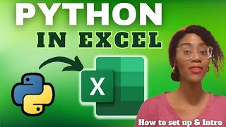 PYTHON IN EXCEL IS FINALLY HERE 😱| SETUP + INTRODUCTION/Visualization #excel #python #data