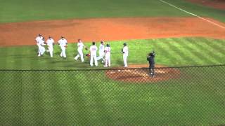 2012.11.18 WBC台灣區資格賽 中華隊拿下最後一個出局數