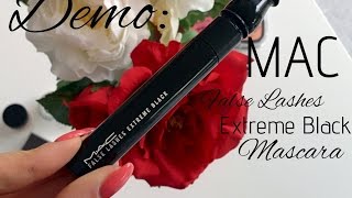 Demo: MAC False Lashes Extreme Black Mascara