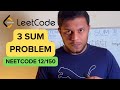 3Sum Problem and Solution(LeetCode 15) | Neetcode 12 / 150 | Bharath Chandra (Telugu)