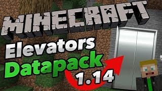 Elevators Datapack for 1.14 Survival Minecraft