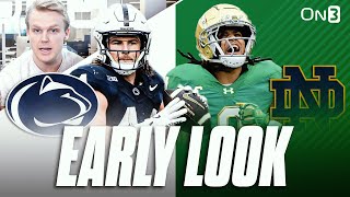 Notre Dame Fighting Irish vs Penn State Nittany Lions EARLY LOOK  | Orange Bowl Key Matchups