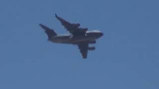 A-4 Skyhawk attacking C-17