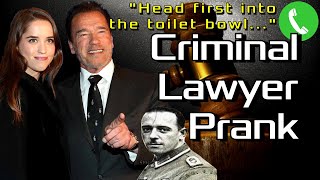 Arnold Brutalizes a Criminal Defense Lawyer - Prank Call