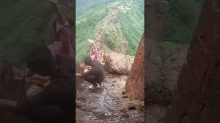 step for harihar fort | हरिहर गड#short#harihargad#nashik#sivajimaharaj#viral#maharashtra