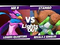 Lights Out TOP 8 - Mr.R (Wrastor) Vs. Stango (Kragg) Rivals of Aether 2 - RoA2