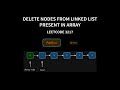 Delete Nodes From Linked List Present in Array - Leetcode 3217 - Java