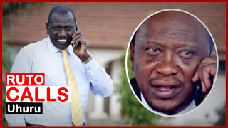 Ruto Leaks  Details Of His Phone Call Conversation With Uhuru.| news 54