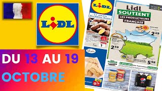 catalogue LIDL du 13 au 19 octobre 2021 ⚠️ Arrivage - FRANCE