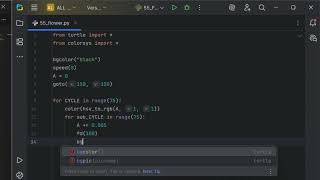 Algorithmic Flower Design in Python | Generative Art with Turtle Graphics