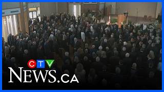 Funeral held for Robert Irving